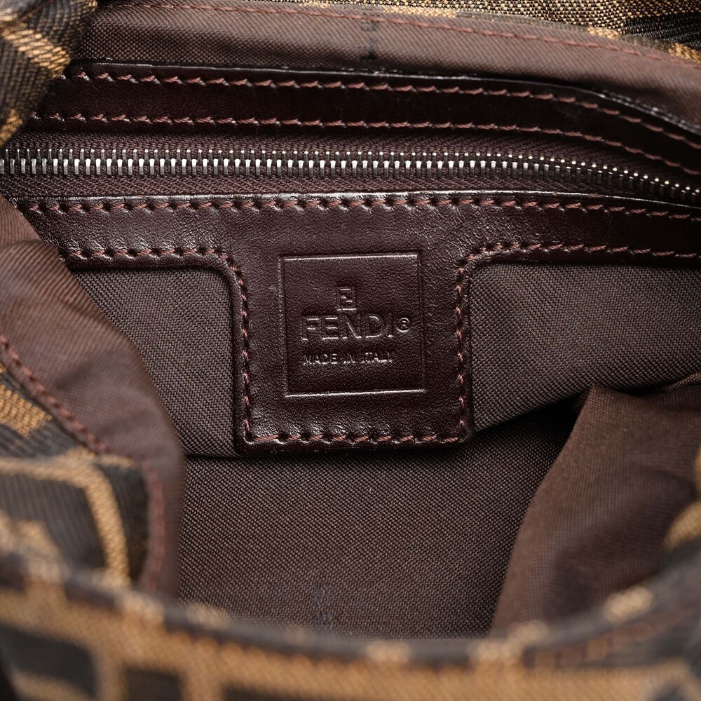Pre-Loved Fendi Zucca Canvas Shoulder Bag - Picture 5 of 7